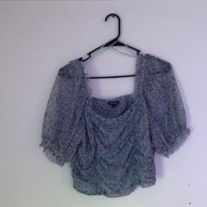 Brand new floral top size medium